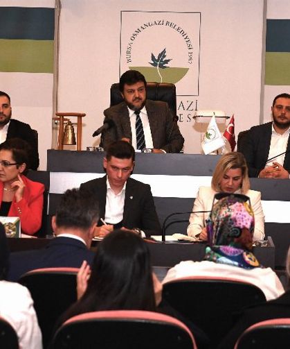 Bursa Osmangazi Meclisi'nde yılın son toplantısı