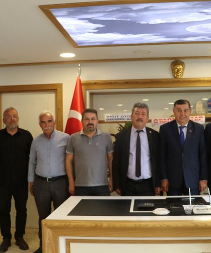 CHP Havza İlçe Başkanlığından Belediye Başkanı İkiz'e ziyaret