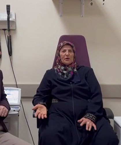 Tokat'ta iki gözü görmeyen kadın ameliyatla tek gözü görmeye başladı