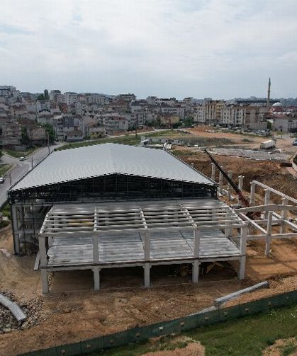 Çayırova'da kapalı spor salonu için çalışmalar sürüyor