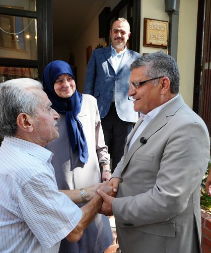 Sinop Valisi Özarslan, 'İlin Ahisi' seçilen Gürbüz'ü ziyaret etti