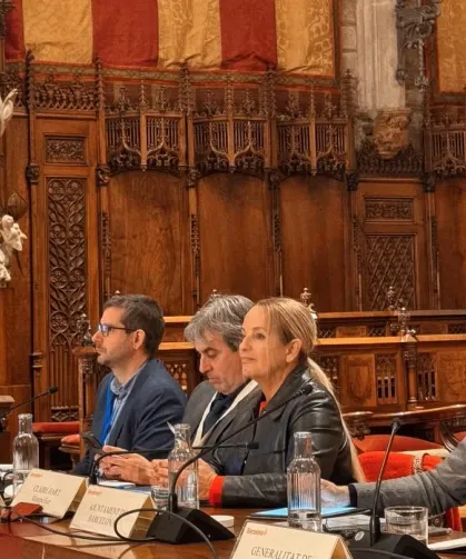 Başkan Aras, Barselona'daki MedCities Genel Kurulu'nda konuştu