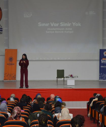 Havza'da 'Sınır Var Sinir Yok' söyleşisi düzenlendi
