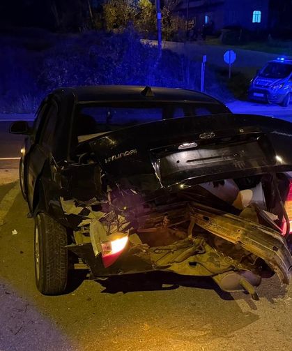 Samsun'da iki otomobilin çarpıştığı kazada 3 kişi yaralandı