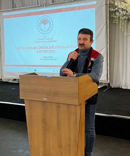 Ladik'te çiftçilere yönelik eğitim verildi