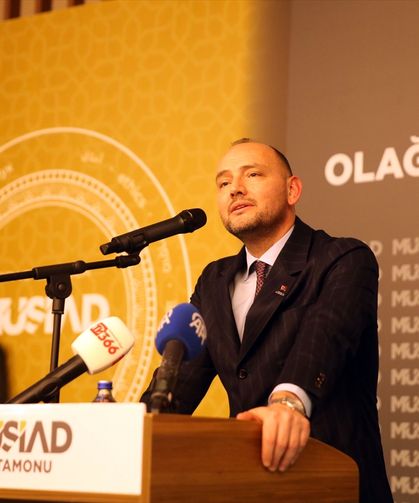 MÜSİAD Başkanı Özdemir, Kastamonu'da konuştu: