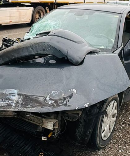 Samsun'da iki otomobilin çarpıştığı kazada 3 kişi yaralandı