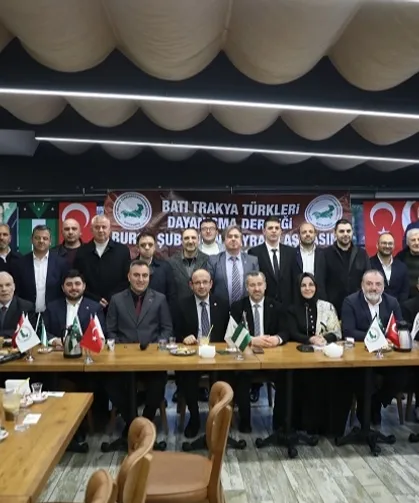 Batı Trakya Türkleri Bursa'da bayramlaştı