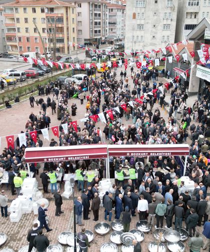 Bozkurt'ta bayram pilavı geleneği yaşatıldı