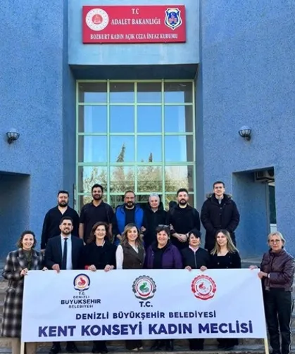 Denizli'de Kent Konseyi Kadın Meclisi'nden anlamlı ziyaret