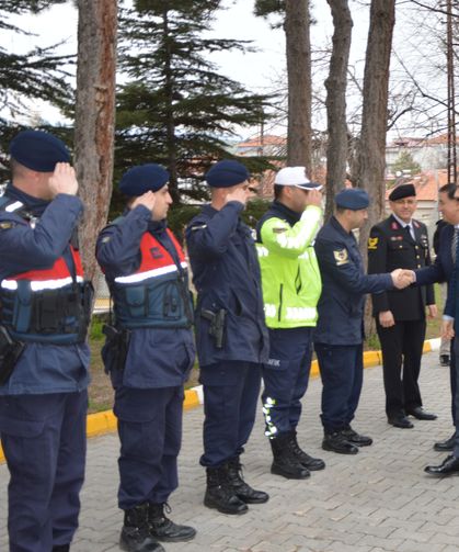 Havza'da bayramlaşma programları düzenlendi