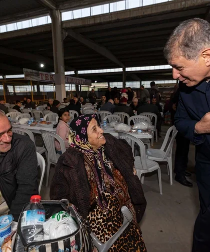 İzmir'in gönül sofrası bu kez Menemen'de kuruldu