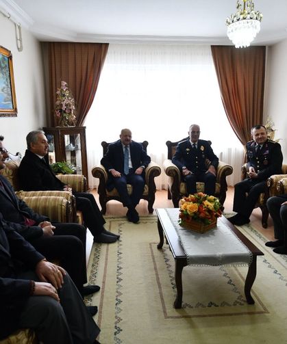 Kastamonu Valisi Dallı'dan bayram ziyaretleri