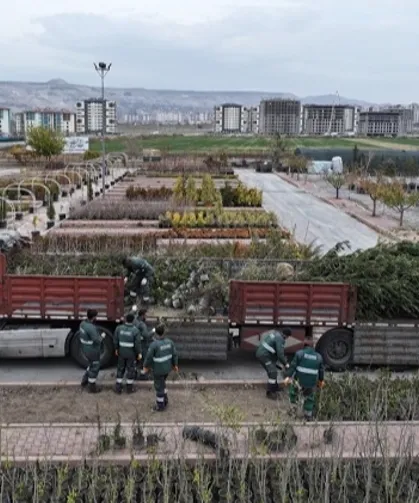 Kayseri Kocasinan'dan ağaç dikme rekoru