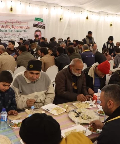 Kayseri'den Tartar'a kardeşlik sofrası