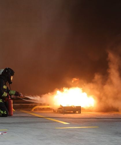 Samsun Şehir Hastanesinde KBRN tatbikatı yapıldı