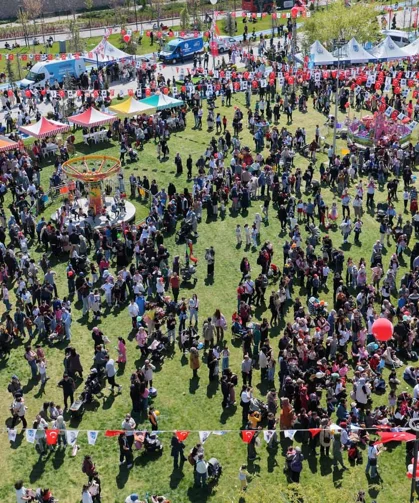 Başkentte şenlik çocukların neşesi ile taçlandı