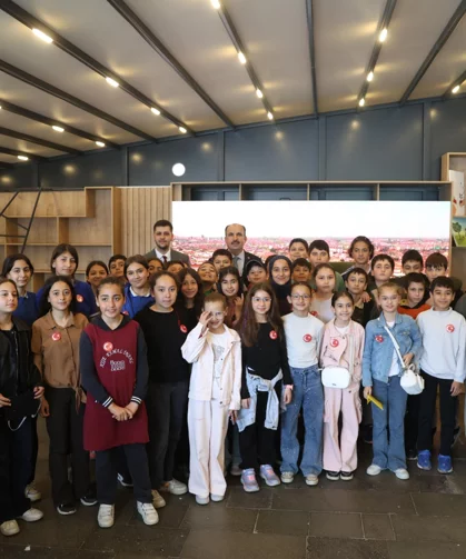 Konya'da Başkan Altay, çocuk ve gençlik meclisi üyeleriyle buluştu