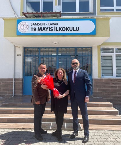 MHP Kavak İlçe Başkanlığından ilkokul öğrencilerine yönelik ağız ve diş sağlığı eğitimi