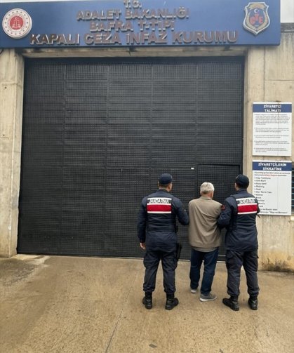 Samsun'da 34 yıl hapis cezası bulunan hükümlü yakalandı