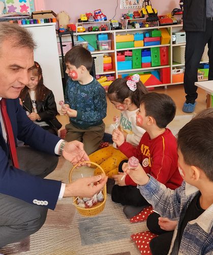 Suluova'da 'Masal Kürsüsünde Yöneticiler Projesi' etkinliği yapıldı