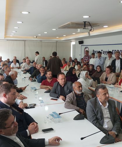 AK Parti Çarşamba İlçe Başkanlığında bayramlaşma programı düzenlendi