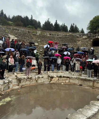 Efes Selçuk'a geleceğin şehir plancılarından bakış