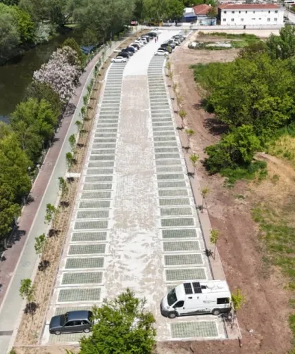 Eskişehir'de Kanlıkavak Açık Otoparkı hizmete açıldı