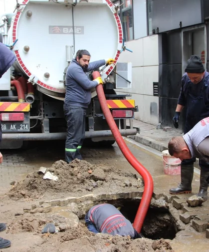 Giresun şehir genelinde yoğun çalışma