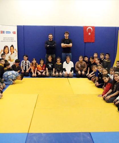 Kastamonu'da kırsal bölgedeki çocuklar sporla buluşturuluyor
