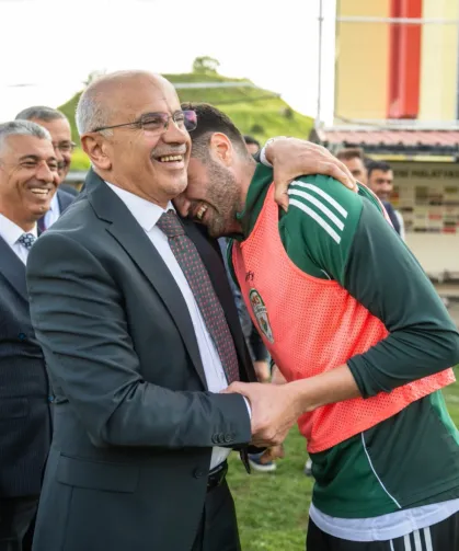 Malatya futboluna Başkan Er'den moral desteği