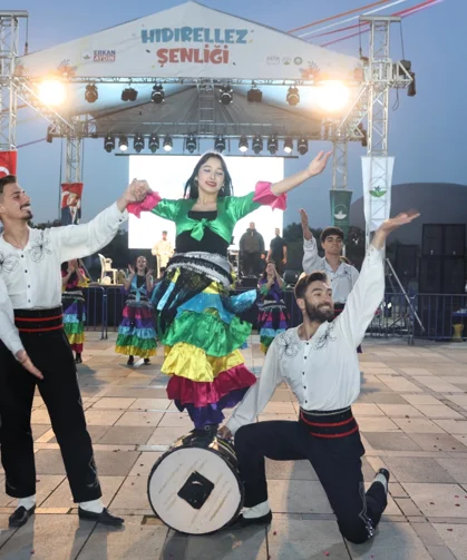 Osmangazi'de Hıdırellez mutluluğunu binler yaşattı
