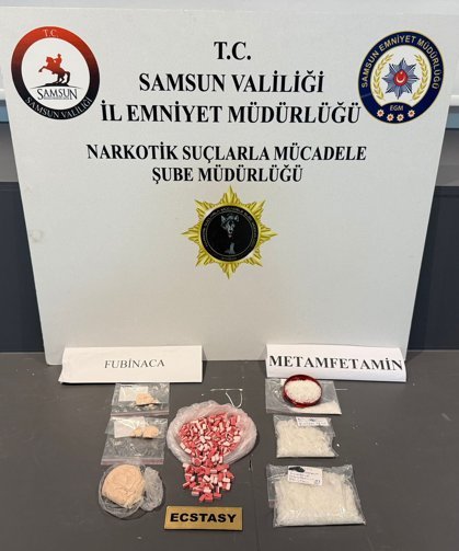 Samsun'da uyuşturucu operasyonunda 1 şüpheli gözaltına alındı