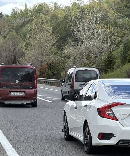 Yollarda bayram tatilinden dönüş yoğunluğu başladı