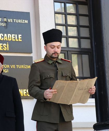 Amasya Genelgesi'nin yayımlanmasının 107. yıl dönümü dolayısıyla 'tamim töreni' düzenlendi