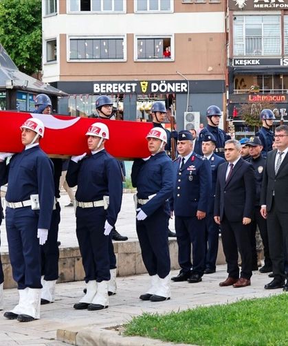 Amasya'da vefat eden Kıbrıs gazisi son yolculuğuna uğurlandı
