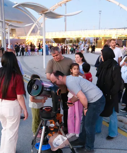Konya Bilim Merkezi'nde gökyüzü gözlem etkinliği