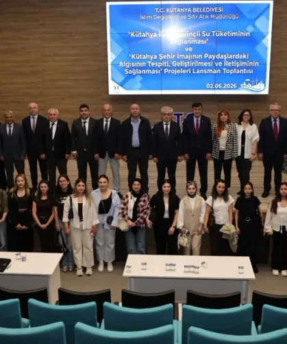 Kütahya'da su verimliliği ve şehir imajı projeleri başladı