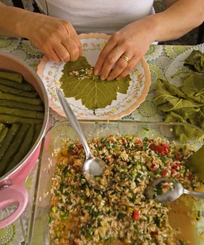 Yaprak sarma ihracatında aslan payı Ege'nin