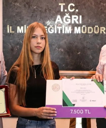 Ağrı'da 'sağlıklı nesil' ödüllendirildi