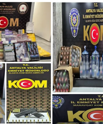 Antalya'da kaçakçılık operasyonları... 19 şüpheliye adli işlem