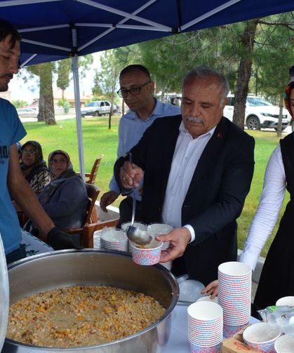 Dodurga'da muharrem ayı dolayısıyla aşure ikramı yapıldı