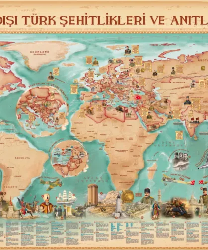 MSB'den dijital şehitlik haritası... 48 ülkedeki 172 şehitlik ve anıt tek platformda