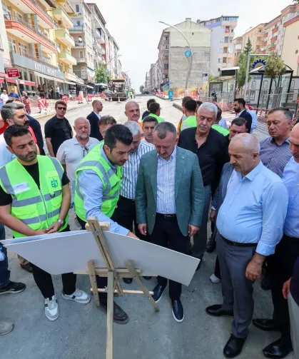 Başkan Büyükakın, Gebze'nin kalbindeki yatırımları inceledi
