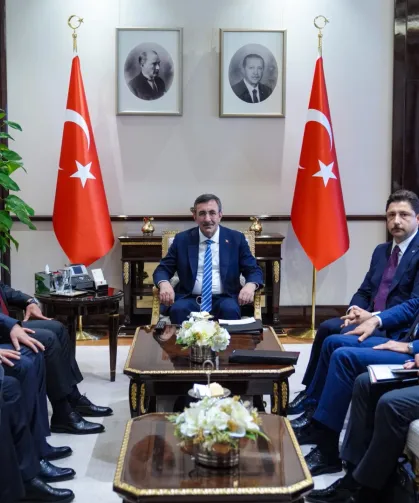 Cevdet Yılmaz, Irak Yolsuzlukla Mücadele Komisyonu Başkanı ile görüştü