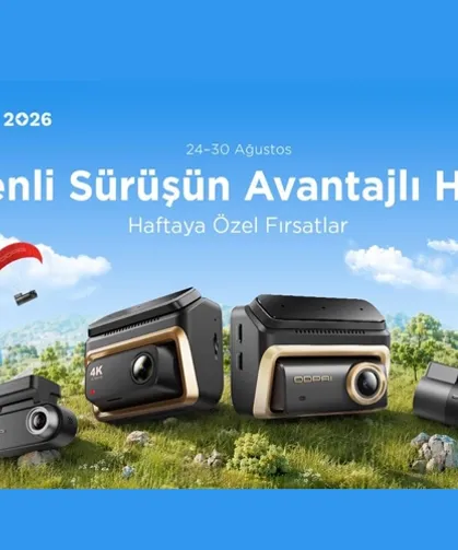 DDPAI Week ilk kez Türkiye'de başlıyor: Akıllı araç kameralarında özel indirimler ve hediyeler