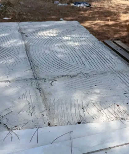 İpsala'da büyük saygısızlık! Sultanköy Barajı'ndaki piknik alanının fayansları çalındı!