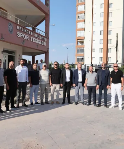 Kayseri Melikgazi Belediyesi'nden spor tesisine yeni çehre