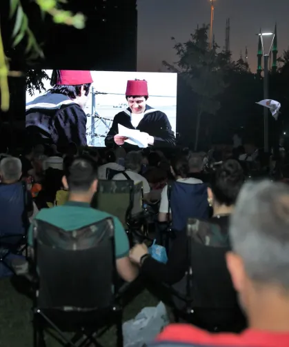 Keçiören'de 'Süt Kardeşler' filminin keyfi yaşandı