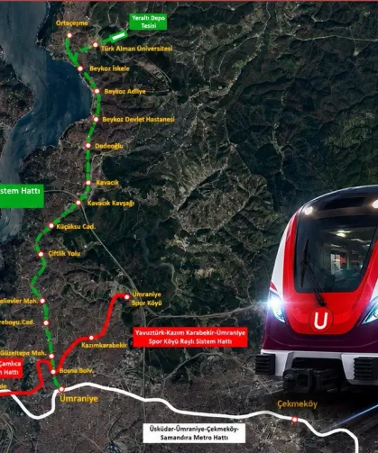 Ümraniye-Kavacık-Beykoz Raylı Sistem Hattı yapımını Bakanlık üstlenecek